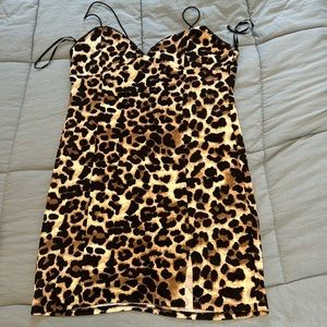Cheetah Print dress (Forever 21)